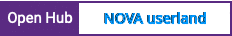 Open Hub project report for NOVA userland