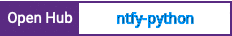 Open Hub project report for ntfy-python