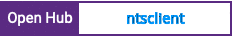 Open Hub project report for ntsclient