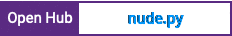 Open Hub project report for nude.py