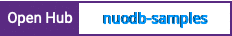 Open Hub project report for nuodb-samples