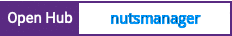Open Hub project report for nutsmanager