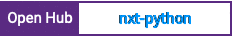 Open Hub project report for nxt-python