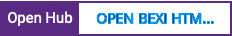 Open Hub project report for OPEN BEXI HTML Builder