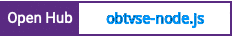 Open Hub project report for obtvse-node.js