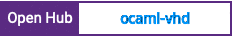 Open Hub project report for ocaml-vhd