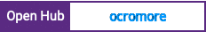 Open Hub project report for ocromore