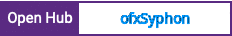 Open Hub project report for ofxSyphon