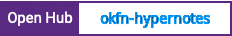 Open Hub project report for okfn-hypernotes