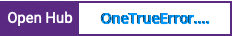 Open Hub project report for OneTrueError.Server