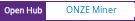 Open Hub project report for ONZE Miner