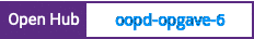 Open Hub project report for oopd-opgave-6