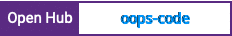 Open Hub project report for oops-code
