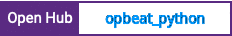 Open Hub project report for opbeat_python