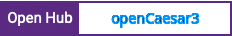 Open Hub project report for openCaesar3