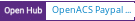 Open Hub project report for OpenACS Paypal Support package