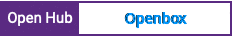 Open Hub project report for Openbox