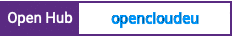 Open Hub project report for opencloudeu
