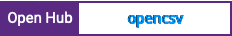 Open Hub project report for opencsv