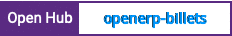 Open Hub project report for openerp-billets