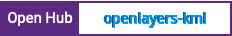 Open Hub project report for openlayers-kml