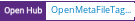 Open Hub project report for OpenMetaFileTagging