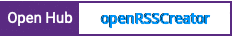 Open Hub project report for openRSSCreator
