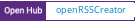 Open Hub project report for openRSSCreator