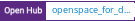 Open Hub project report for openspace_for_drupal