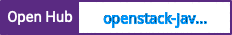 Open Hub project report for openstack-java-sdk