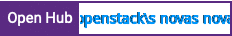Open Hub project report for openstack's nova