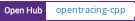 Open Hub project report for opentracing-cpp