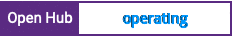 Open Hub project report for operating