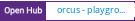Open Hub project report for orcus - playground and incubator