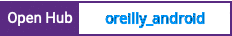 Open Hub project report for oreilly_android