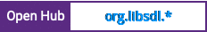 Open Hub project report for org.libsdl.*