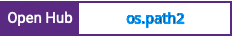 Open Hub project report for os.path2
