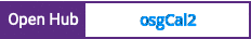 Open Hub project report for osgCal2