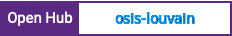 Open Hub project report for osis-louvain