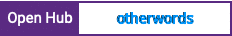 Open Hub project report for otherwords