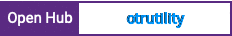 Open Hub project report for otrutility