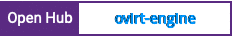 Open Hub project report for ovirt-engine
