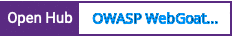 Open Hub project report for OWASP WebGoat.NET