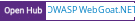 Open Hub project report for OWASP WebGoat.NET