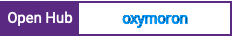 Open Hub project report for oxymoron