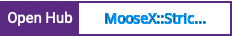 Open Hub project report for MooseX::StrictConstructor