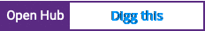 Open Hub project report for Digg this