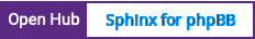 Open Hub project report for Sphinx for phpBB