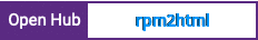Open Hub project report for rpm2html