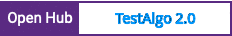 Open Hub project report for TestAlgo 2.0